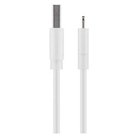 Goobay | Male | 4 pin USB Type A | Male | White | Apple Lightning | 1 m - 2